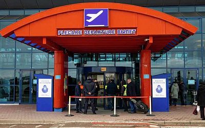 Полиция ограничила вход в аэропорт Кишинева из-за акций оппозиции