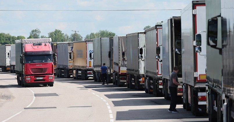Литовские пограничники обвинили Польшу в очередях на границе с Беларусью