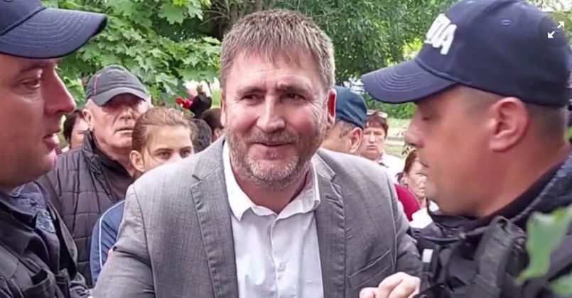 В Кишиневе начались задержания участников акции протеста