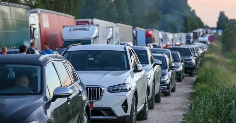 Латвия запретит въезд на свою территорию автомобилям с белорусскими номерами