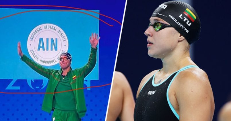 Литва ждет извинений от организаторов Олимпиады за пловчиху и флаг