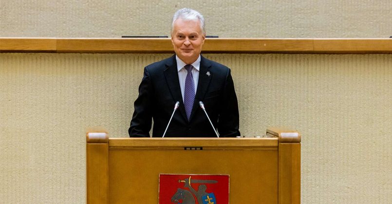 Переизбравшийся президент Литвы заявил о продолжении курса внешней политики