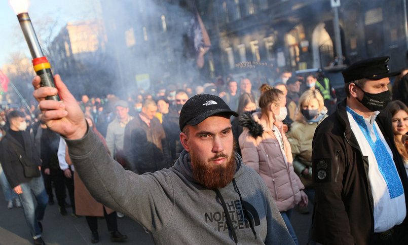 Полиция Киева возбудила уголовное дело в связи с маршем в честь дивизии СС «Галичина»