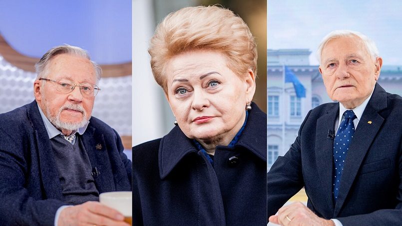 Бывшие руководители Литвы призвали соотечественников оставаться дома