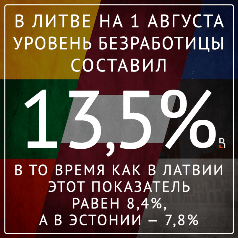 Работы в Литве нет, но вы держитесь! 