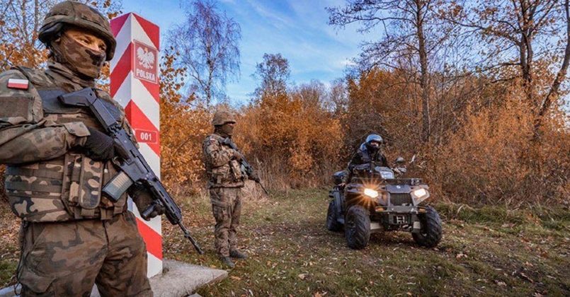 В Беларуси заявили, что на границе с польской стороны слышна стрельба (видео)