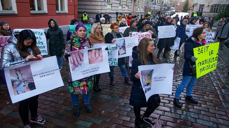 Латвийские специалисты индустрии красоты намерены жаловаться в Конституционный суд