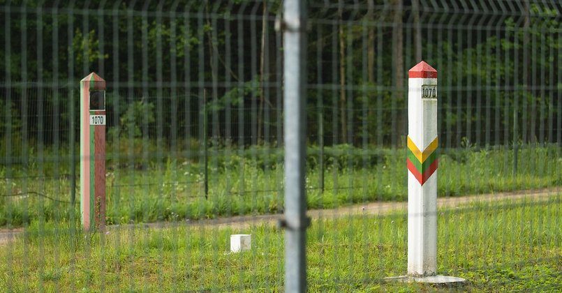 Госпогранслужба Литвы предложила установить на границе с Беларусью четырехметровый забор