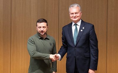 Украина подписала соглашения о безопасности с Литвой и Эстонией