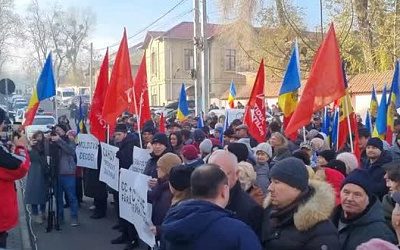 Оппозиция в Молдове начала акцию протеста