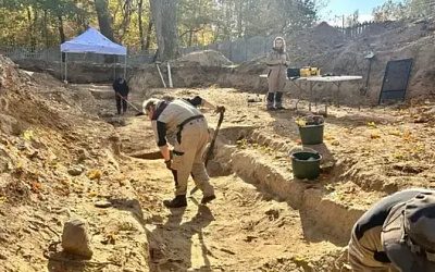 В Польше нашли массовое захоронение попавших в плен солдат Красной армии