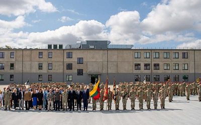 Президент Литвы открыл очередной военный город