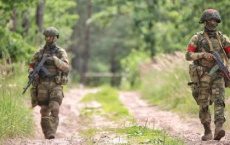 Военные Беларуси начали отработку усиления границы в случае проникновения боевиков