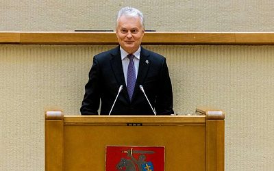 Переизбравшийся президент Литвы заявил о продолжении курса внешней политики